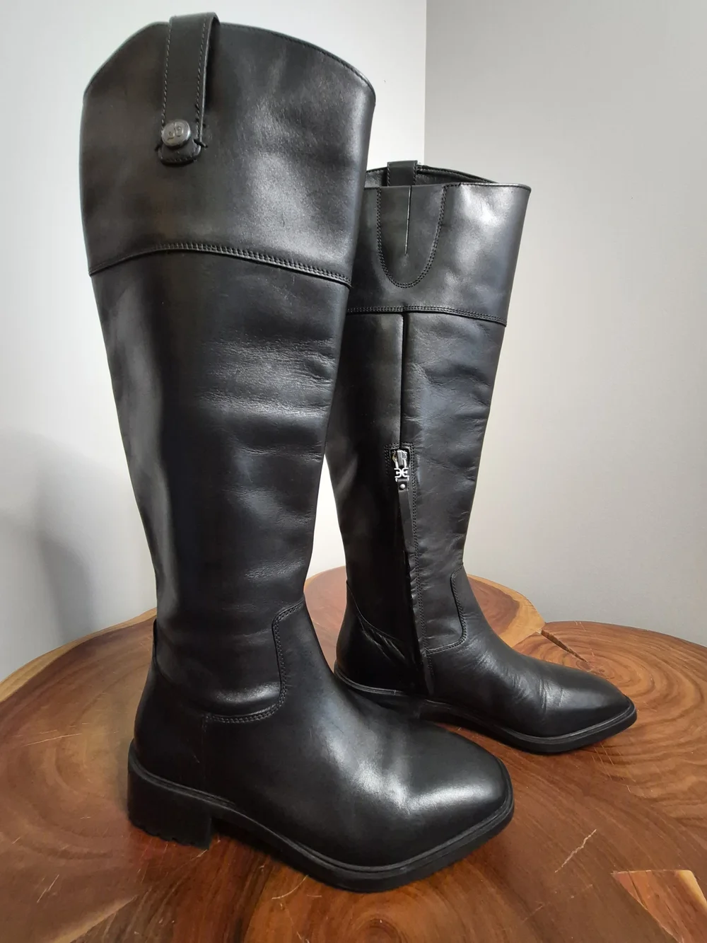 Sam Edelman Drina Riding Boots Black - 7